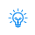 Bulb for depicting insights 